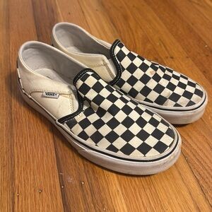 Checkered Vans